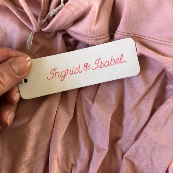 Ingrid & Isabel Smocked Empire Maxi Maternity Dress - Picture 6 of 8